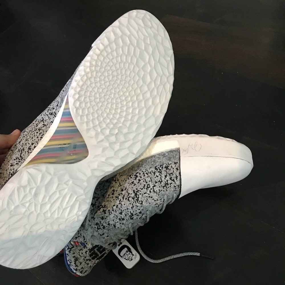 🆕 Adidas Harden Vol. 1 Arthur Ashe BHM Sneakers - Picture 3 of 8